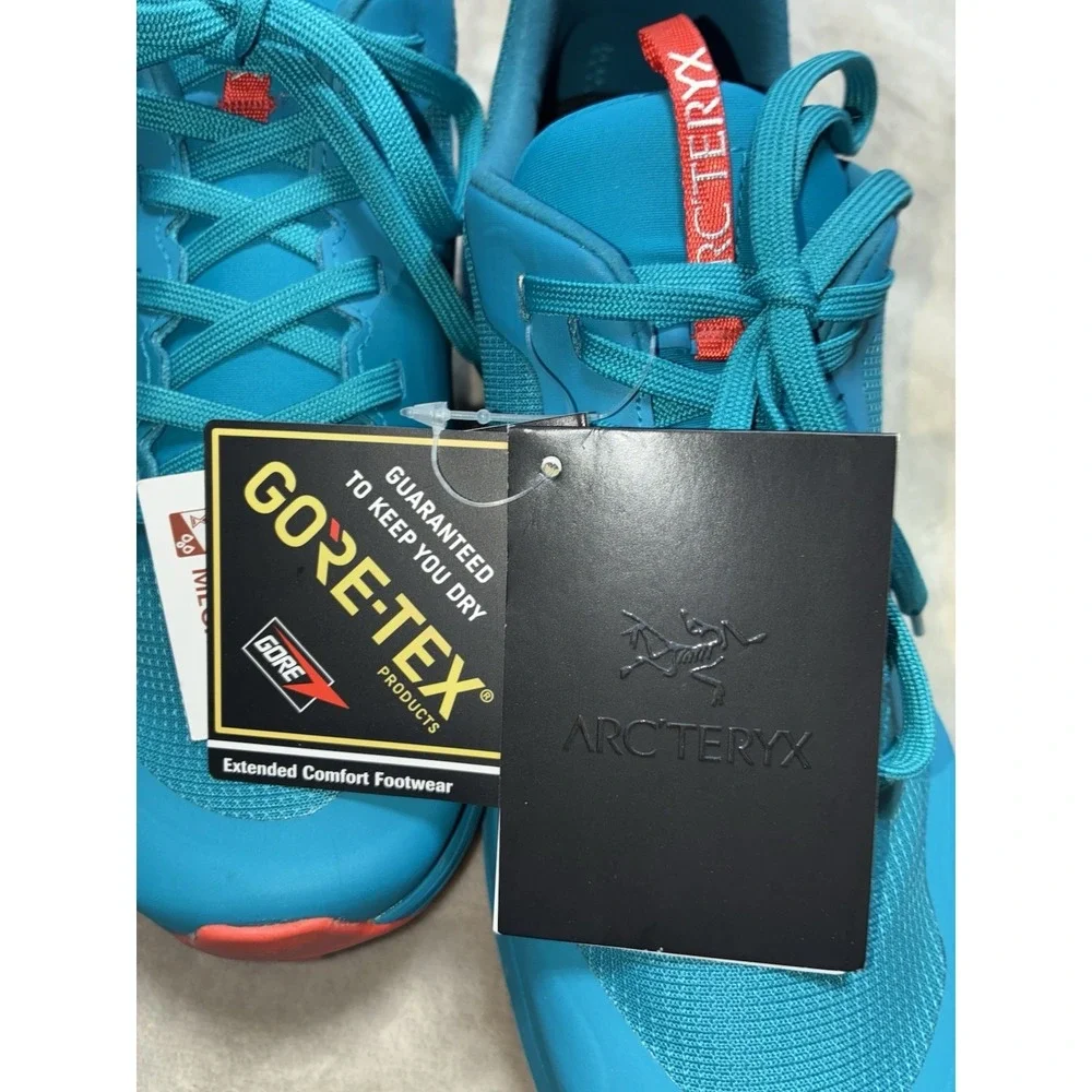 Arcteryx Shoes Women's 7.5 Blue Norvan LD GTX  Trail Running Goretex Vibram NEW